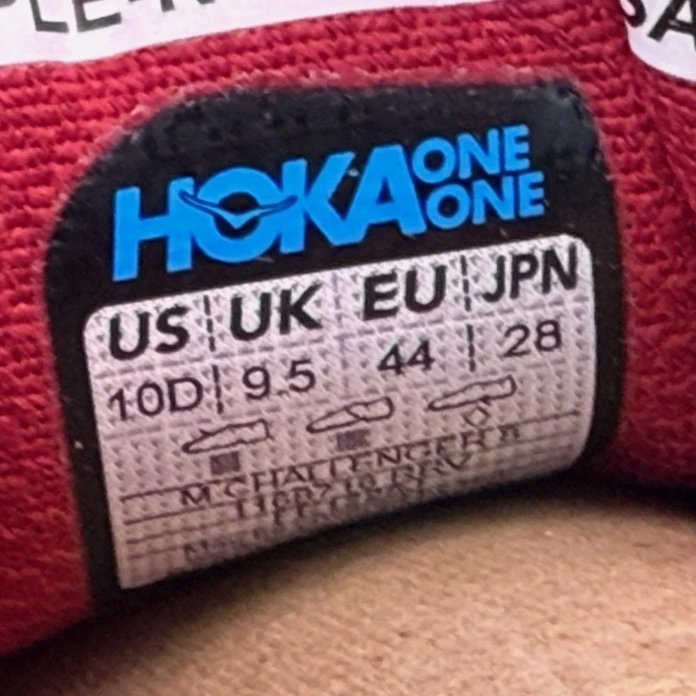 Hoka One One items sample